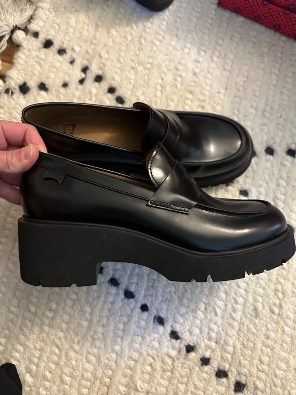 NWOT Camper Platform Loafers - Picture 2 of 3
